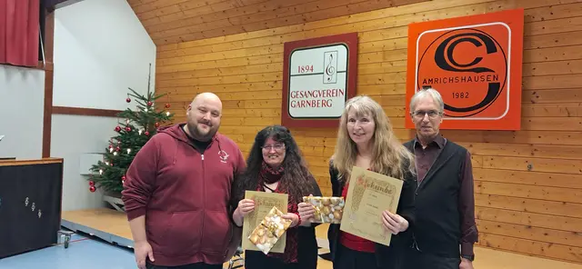 von links: Franz Steffl, Christina Gogolin, Uschi Heide, Adalbert Merkle | Foto: Foto: privat