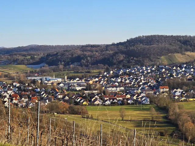 Eschenau wurde kurzzeitig von der Sonne verwöhnt. | Foto: Heidrun Rosenberger