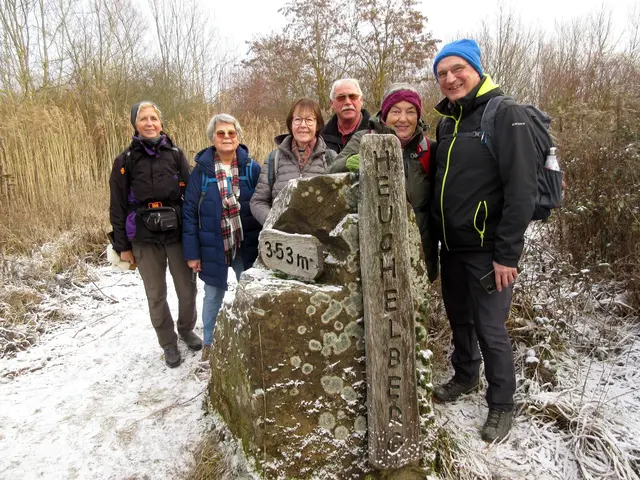 Der Heuchelberg, zweimal wurde er umrundet | Foto: Wandern Gaby Erich