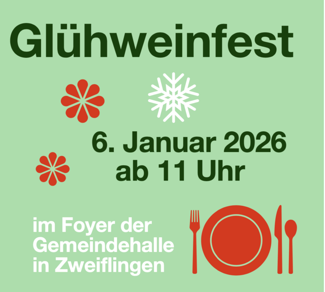 Flyer Glühweinfest 2026 | Foto: Gesangverein Zweiflingen