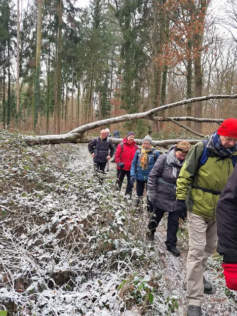 ... auch mussten wieder Hindernisse überwunden werden! | Foto: Isolde Reitz