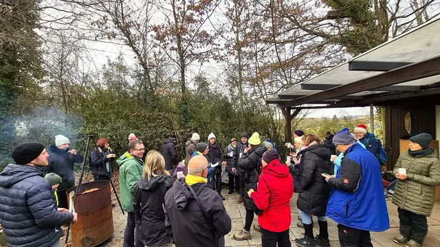 Kurzer Jahresrückblick und Vorschau auf das neue Wanderjahr. | Foto: Isolde Reitz