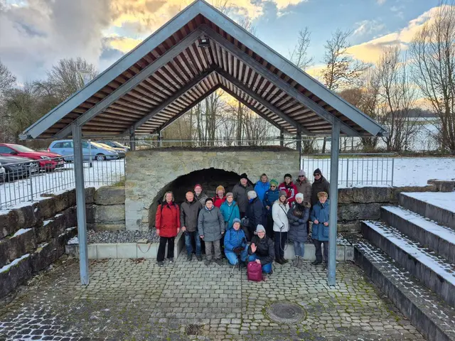 Wandergruppe SAV bei der Neujahrswanderung | Foto: Foto: Privat