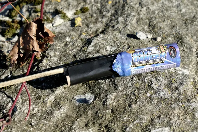 Ein Böller hat sich verirrt | Foto: ED