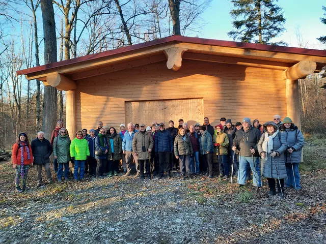 Die Niedernhaller an der Waldhütte | Foto: Braun Günther