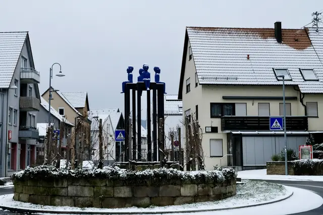 Kunst im Kreisel "Obacht" | Foto: ED