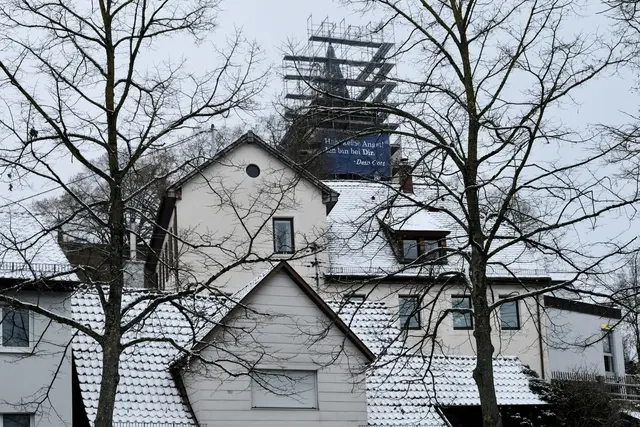 St. Veit Kirchturm wird saniert | Foto: ED