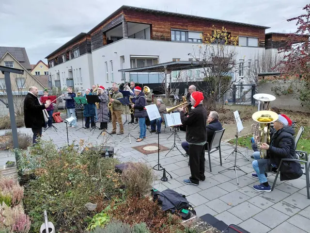 Adventsständchen der StartUps der Stadtkapelle Lauffen a.N. | Foto: privat
