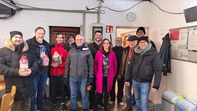 Schützinnen und Schützen des Sylvesterschießens 2025 | Foto: Schützengilde Neckarsulm e.V.