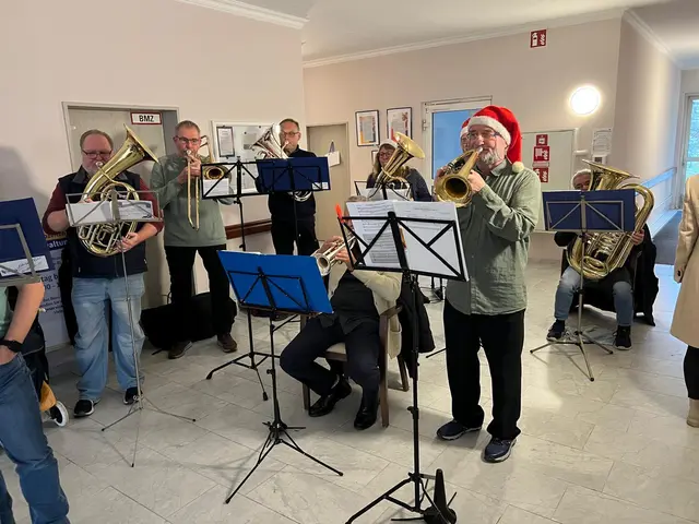 Adventsständchen der StartUps der Stadtkapelle Lauffen a.N. | Foto: privat