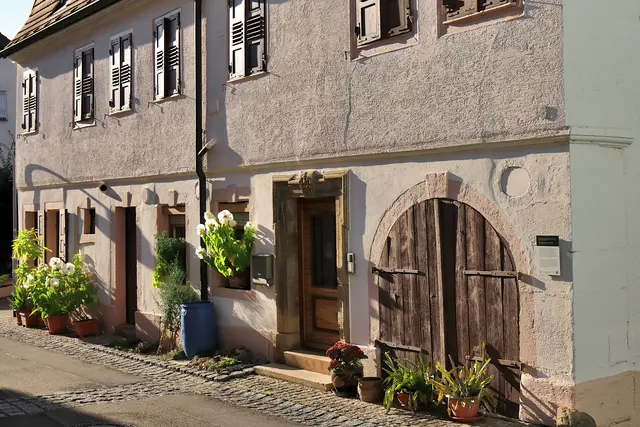 Tor in der Querstraße, Lauffen am Neckar (Handwerkerhaus) | Foto: Frank-M. Zahn