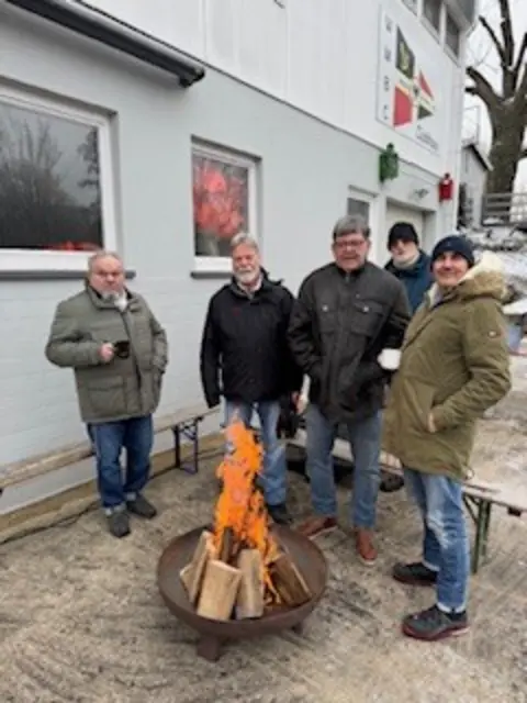 Wilhelm Jahn, Manfred Bökle, Rolf Lindheimer, Holger Burr | Foto: WMBC e.V.Heilbronn