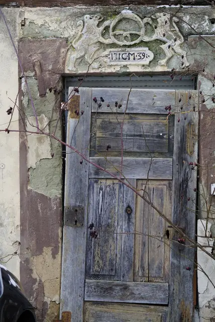 Hier war wohl einmal eine Bäckerei in Löwenstein. | Foto: Martina Wolf