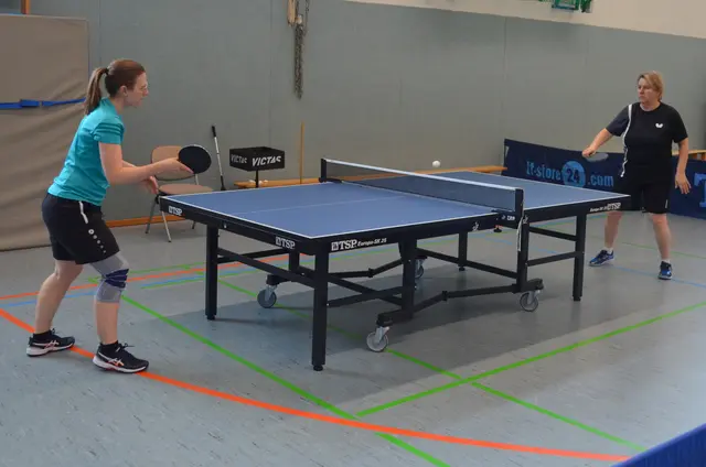 Elisa und Steffi im Einzel | Foto: E. Rosendorf