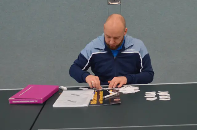 Auslosung mit Steffen Bromm | Foto: E. Rosendorf