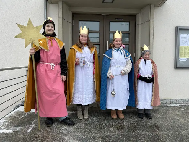 Niklas, Clara, Luise und Fiona | Foto: Marianne Köhler