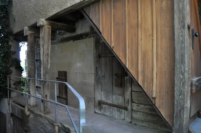 Lauffen. Diese alten Türen sind am Arrestturm zu sehen. | Foto: Daniela Somers