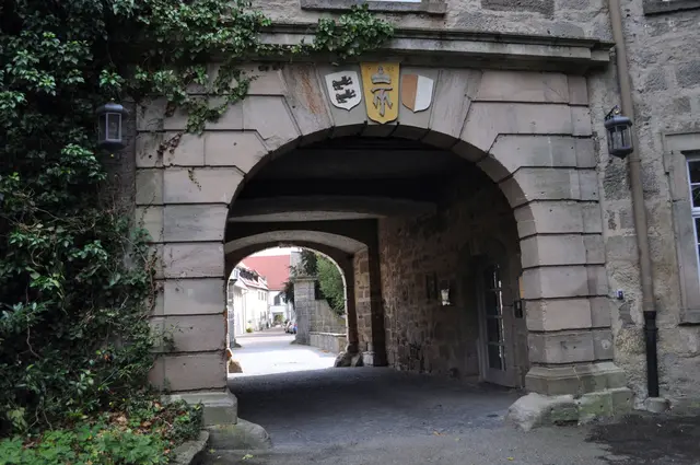 Tor am Schloss Waldenburg. | Foto: Daniela Somers