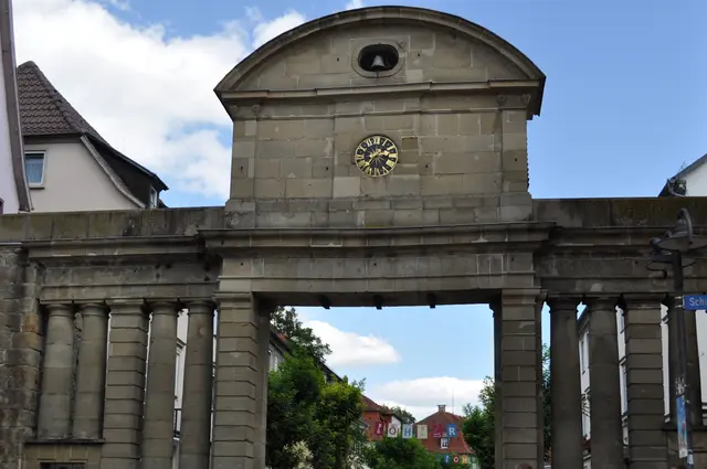 Darf ja eigentlich nicht fehlen. Das Öhringer Karlstor. | Foto: Daniela Somers