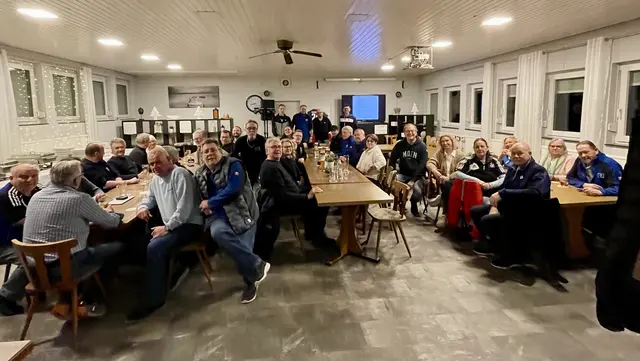 Gut besuchte Jahreshauptversammlung der HSV-Freunde Gemmingen. | Foto: Eigenes Foto.