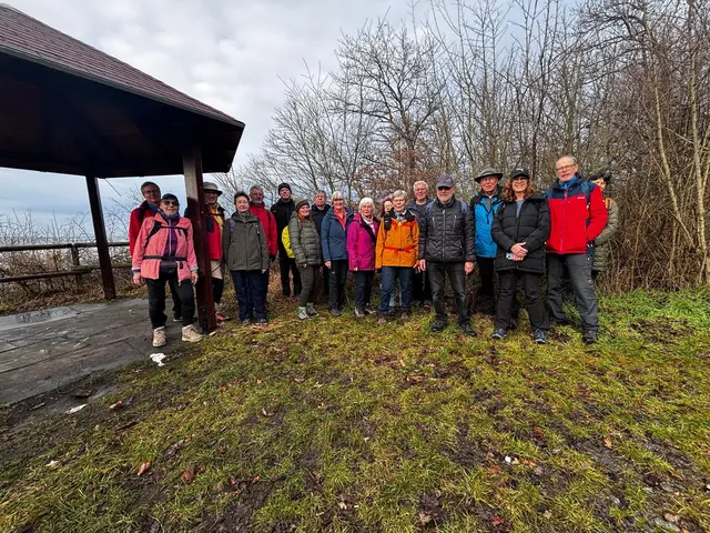 Gruppe 2 auf dem Weg zur Lemppruhe | Foto: Albverein Weinsberg