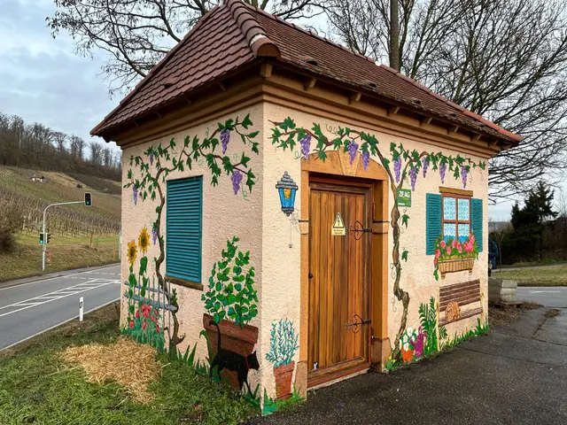 Artwork Ellen Fridenberg  Häusle an der B 39 | Foto: Albverein Weinsberg