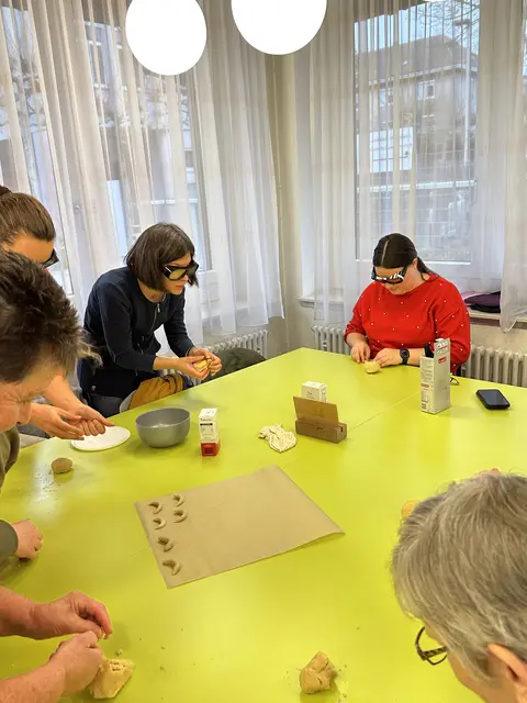 Arbeitstisch "Vanillekipferl" | Foto: BSV Heilbronn