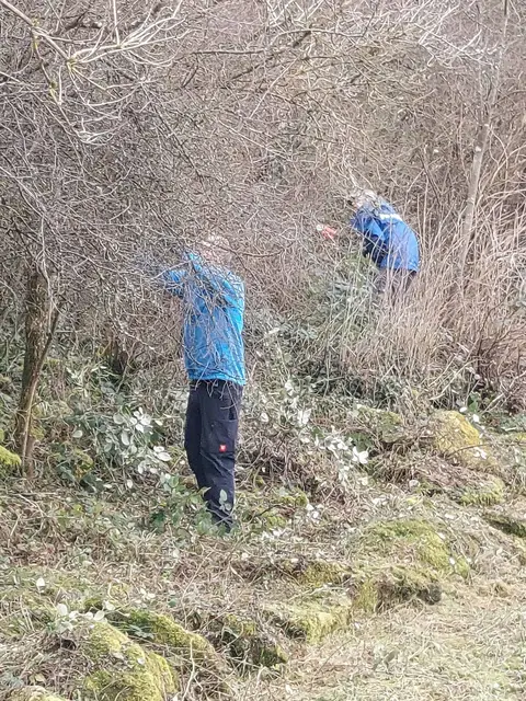 Foto: Hecken auslichten am Neubergle Foto: Nabu Heilbronn und Umgebung