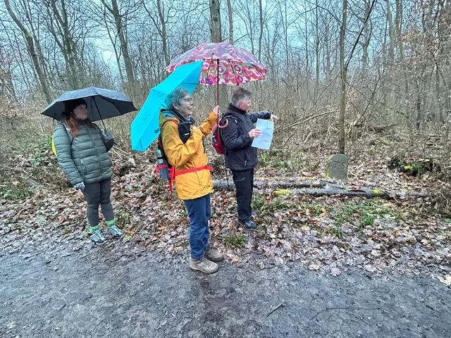 Am Triebsteinweg gabs auch was zu erzählen | Foto: Albverein Weinsberg