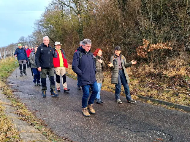 Die Schirme sind verstaut | Foto: Albverein Weinsberg