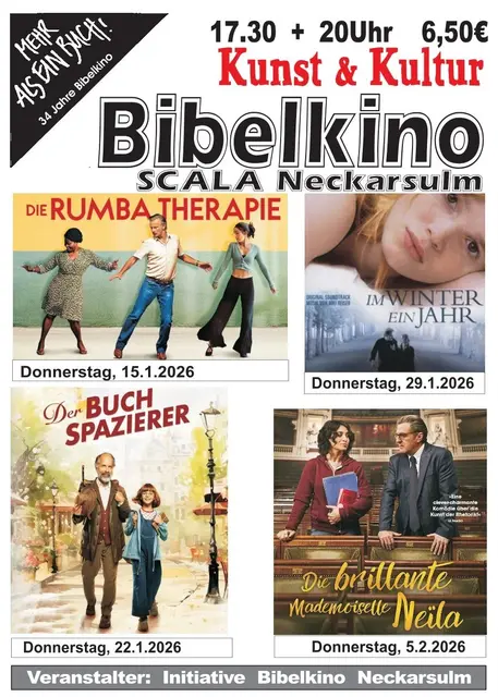 Plakat mit den Filmen | Foto: Bibelkino Neckarsulm