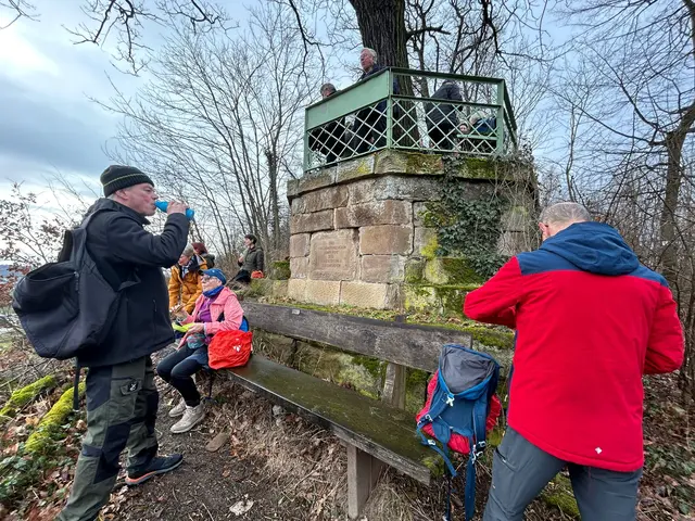 1. Ziel erreicht  | Foto: Albverein Weinsberg