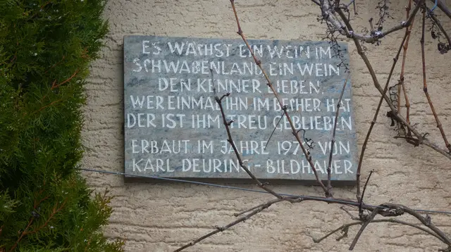 ..... mit diesem Spruch. | Foto: sigischlottke