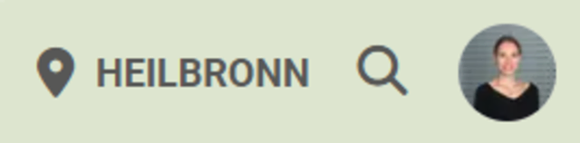 Links neben der Lupe befindet sich die Standortnadel. Dort kann ein Ort ausgewählt werden.  | Foto: meine.stimme; PEIQ