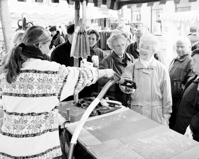 Öhringer Pferdemarkt im Jahr 2001. | Foto: Oliver Färber