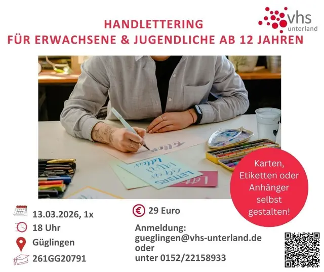 Foto: VHS Unterland, Außenstelle Oberes Zabergäu