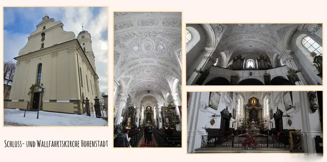 Schloss- und Wallfahrtskirche Hohenstadt ... sehenswert! | Foto: privat Sibylle Tröber