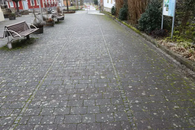 Nachbildung der Eisenbahngleise in Möglingen | Foto: Marga Specht