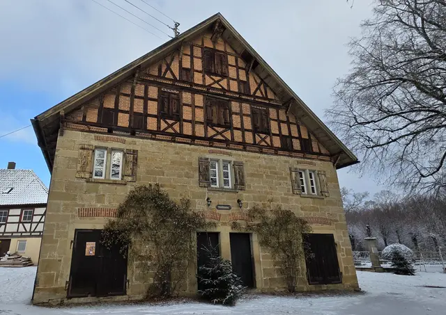 Das Fruchthaus gegenüber vom Schloss. | Foto: privat Sibylle Tröber