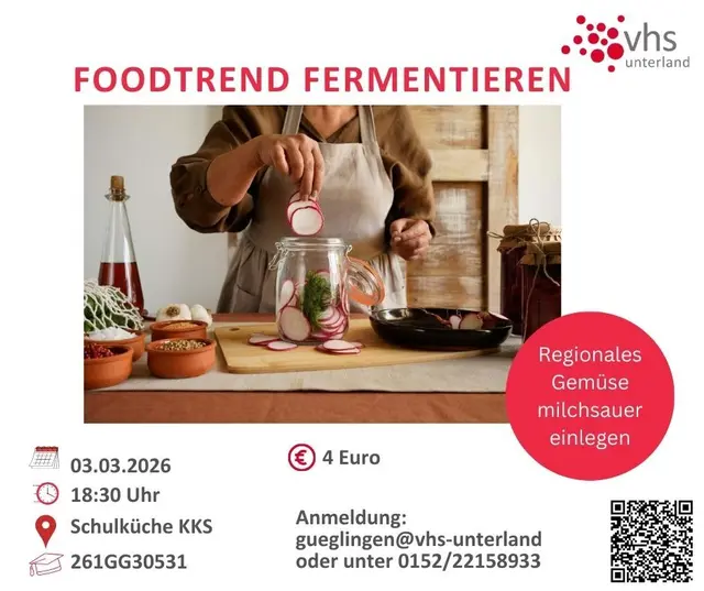 Foto: VHS Unterland, Außenstelle Oberes Zabergäu