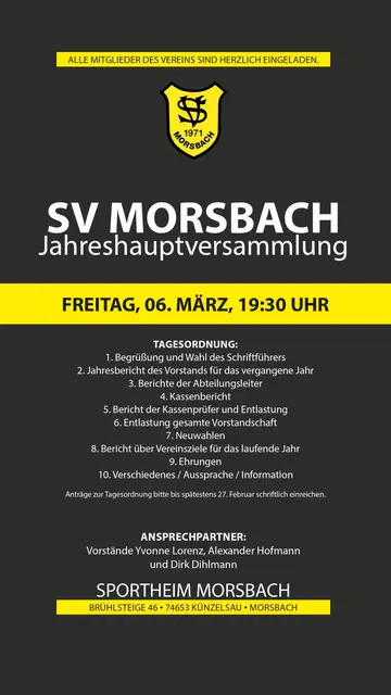 Sportverein Morsbach e.V. 1971 | Foto: Sportverein Morsbach e.V.1971 