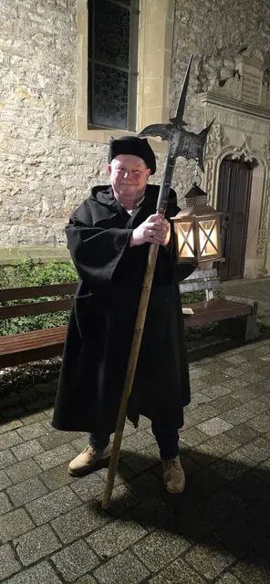 Martin Roller, unser lustiger Nachtwächter. | Foto: privat Sibylle Tröber