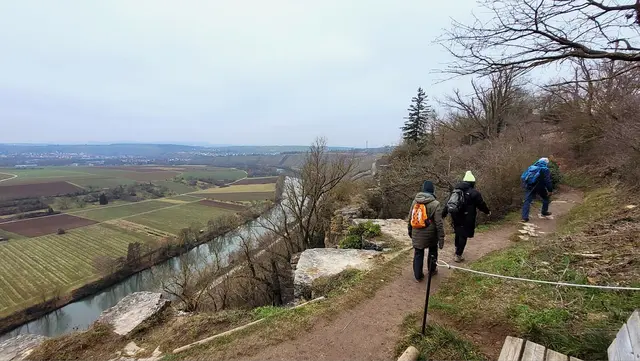 Immer wieder steile Aussichtsstellen. | Foto: Isolde Reitz
