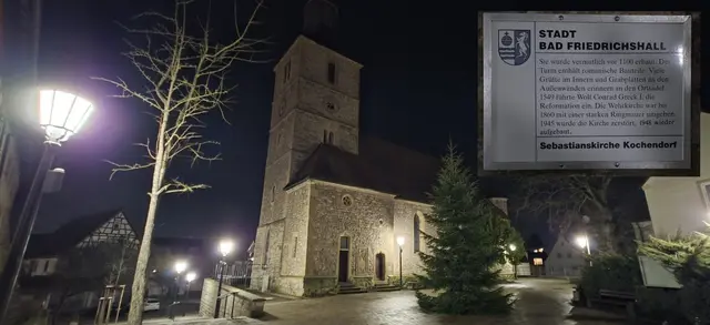 Treffpunkt und Start an der Sebastianskirche | Foto: privat Sibylle Tröber