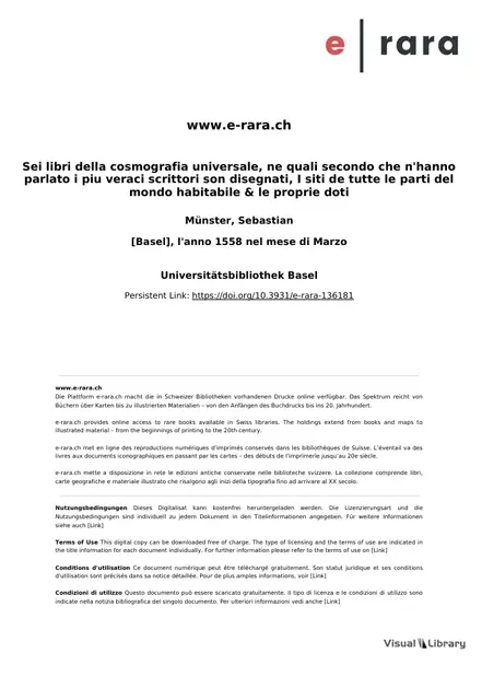 Auf der Plattform www.e-rara.ch findet man eine riesige Anzahl von historischen Digitalisaten | Foto: Universitätsbibliothek Basel