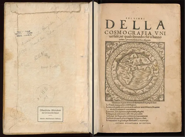 Titelseite der gut erhaltenen italienischen Ausgabe aus dem Jahre 1558,

UB Basel, Es 258


https://doi.org/10.3931/e-rara-136181  | Foto: Universitätsbibliothek Basel