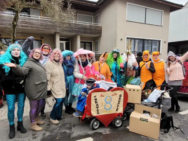 Schön, dass sich auch einige Interessengemeinschaften zum Kinderumzug kommen. | Foto: Hans Peter Schmitt