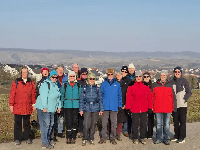 Seniorenwandergruppe bei Ellhofen | Foto: Foto: Petra Weilbrenner