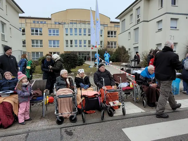 Da wärmt die Decke Schenkel und Beine. Nun ja, wir haben ja 0 Grad! Das darf man nicht vergessen, wenn es auch auf der Straße "heiß" hergeht. | Foto: Hans Peter Schmitt