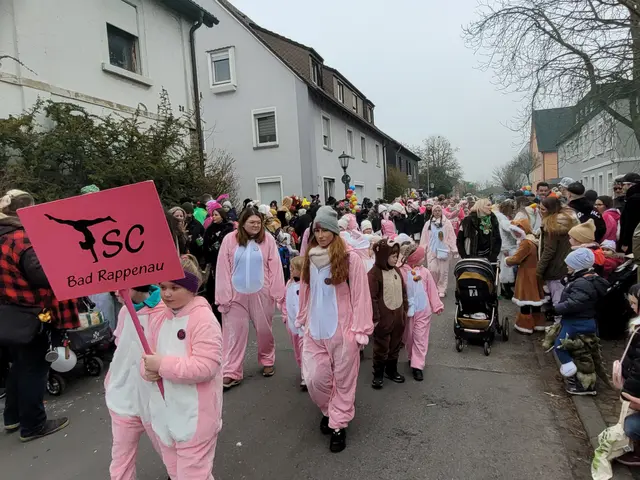 Das Sole-Heilbad Bad Rappenau war mit Gruppen aus der Kernstadt und aus den Stadtteilen vertreten. | Foto: Hans Peter Schmitt